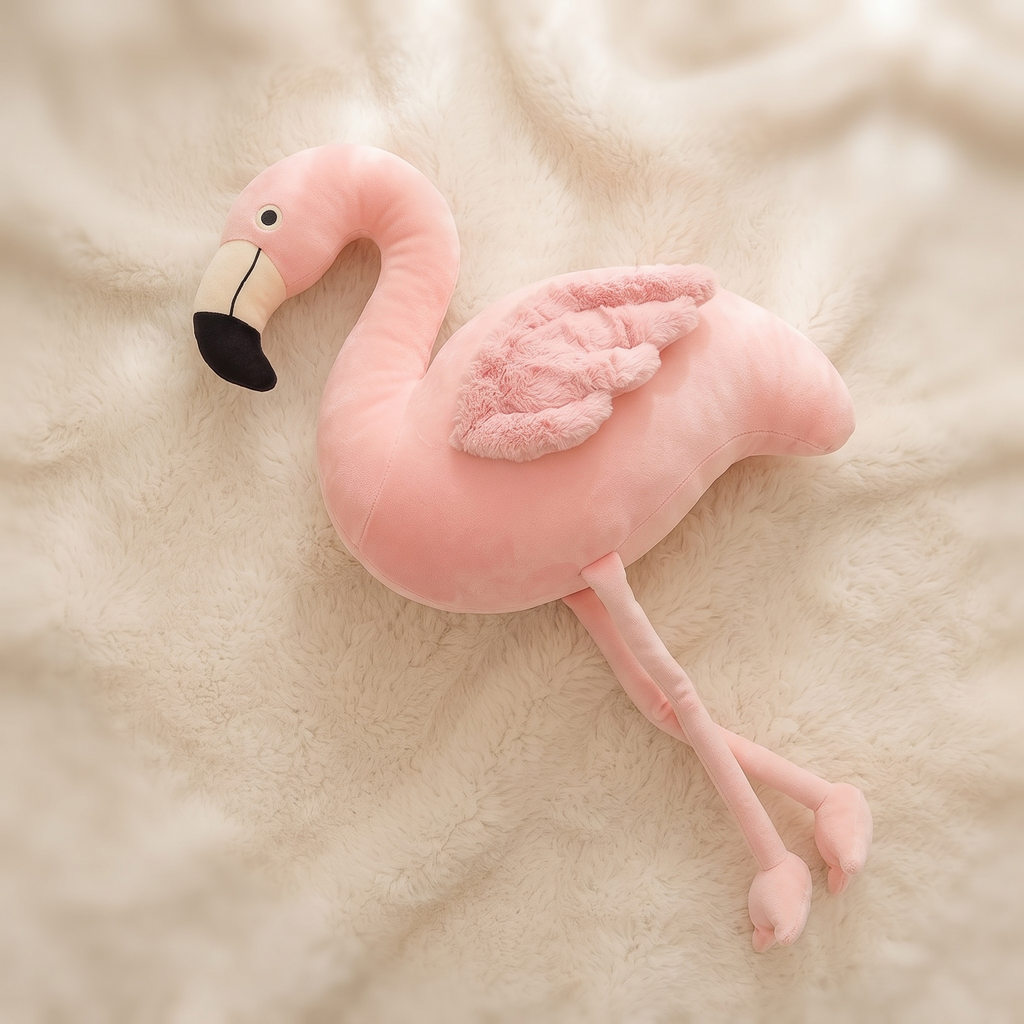 Riesen Flamingo Kuscheltier Rosa 25–100 cm