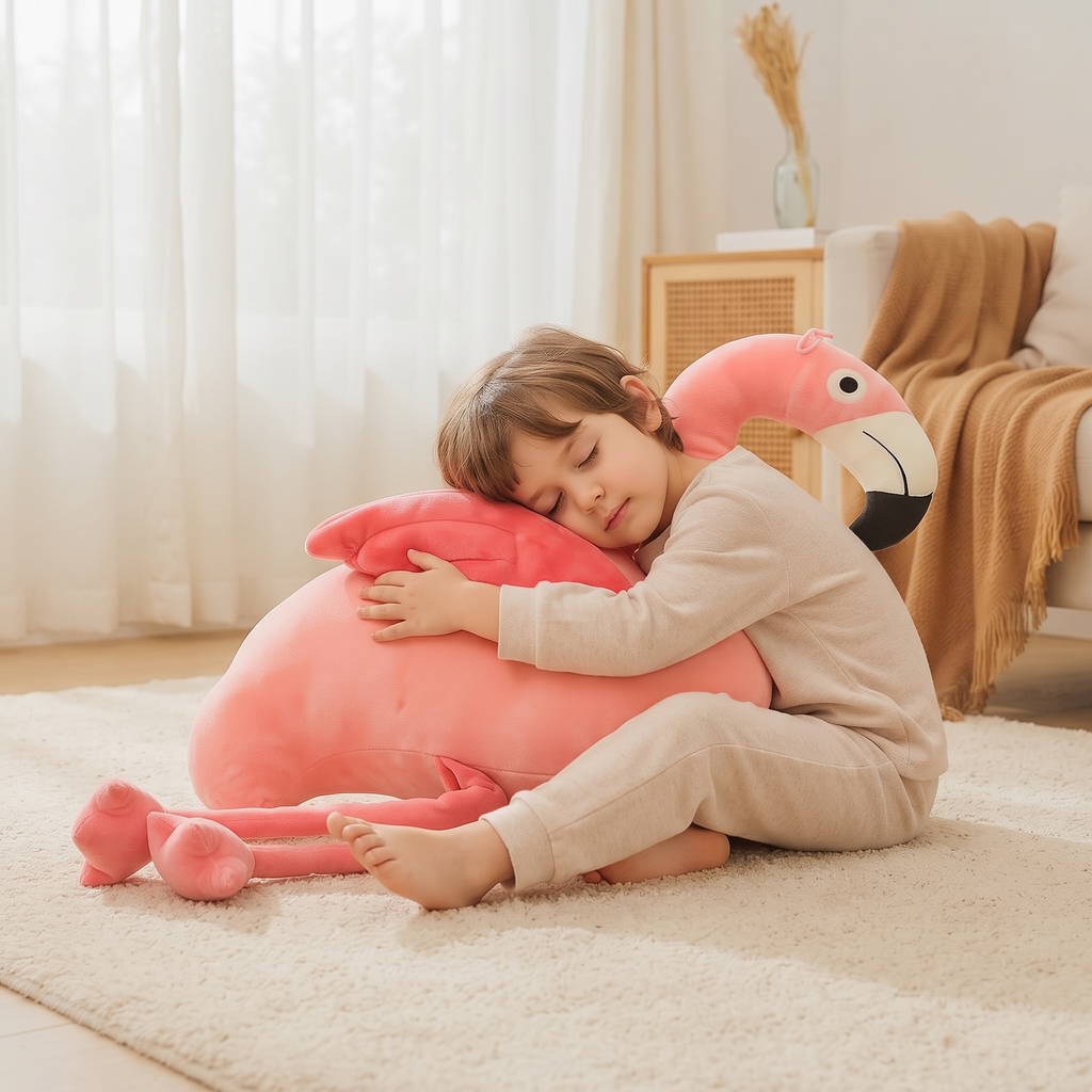 Riesen Flamingo Kuscheltier Rosa 25–100 cm
