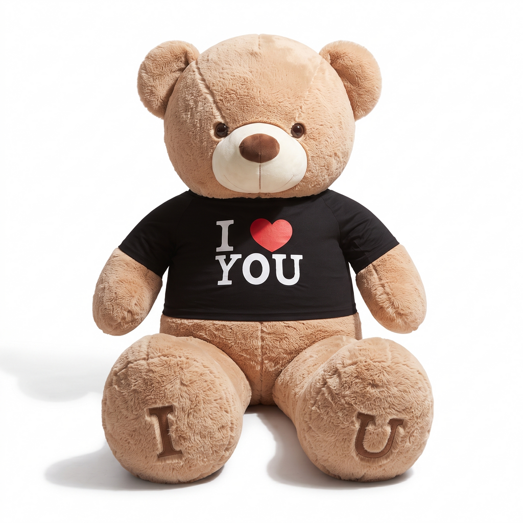 Riesen Teddybär I Love You 80–100 cm