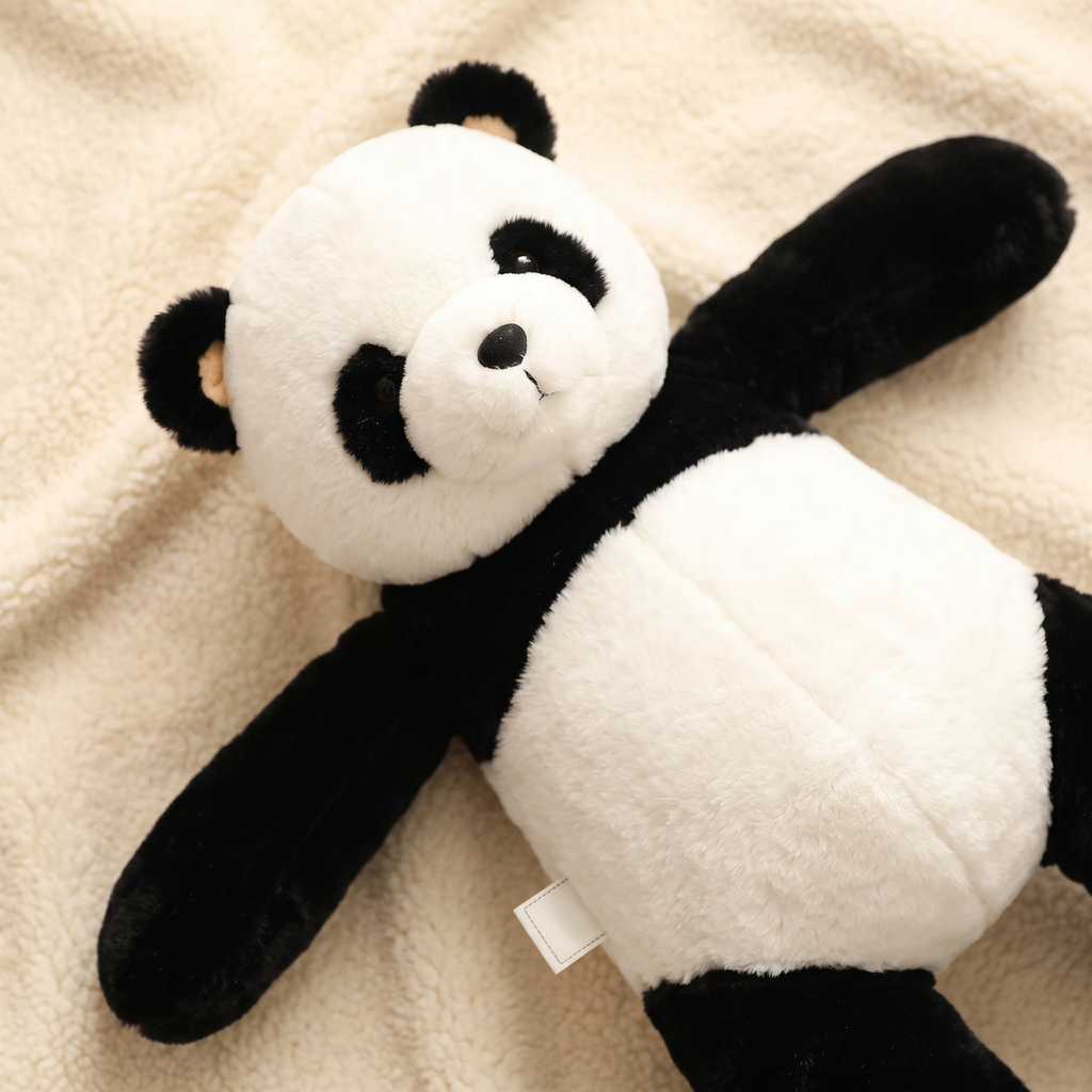 Riesen Panda Schwarz-Weiß 60–120 cm