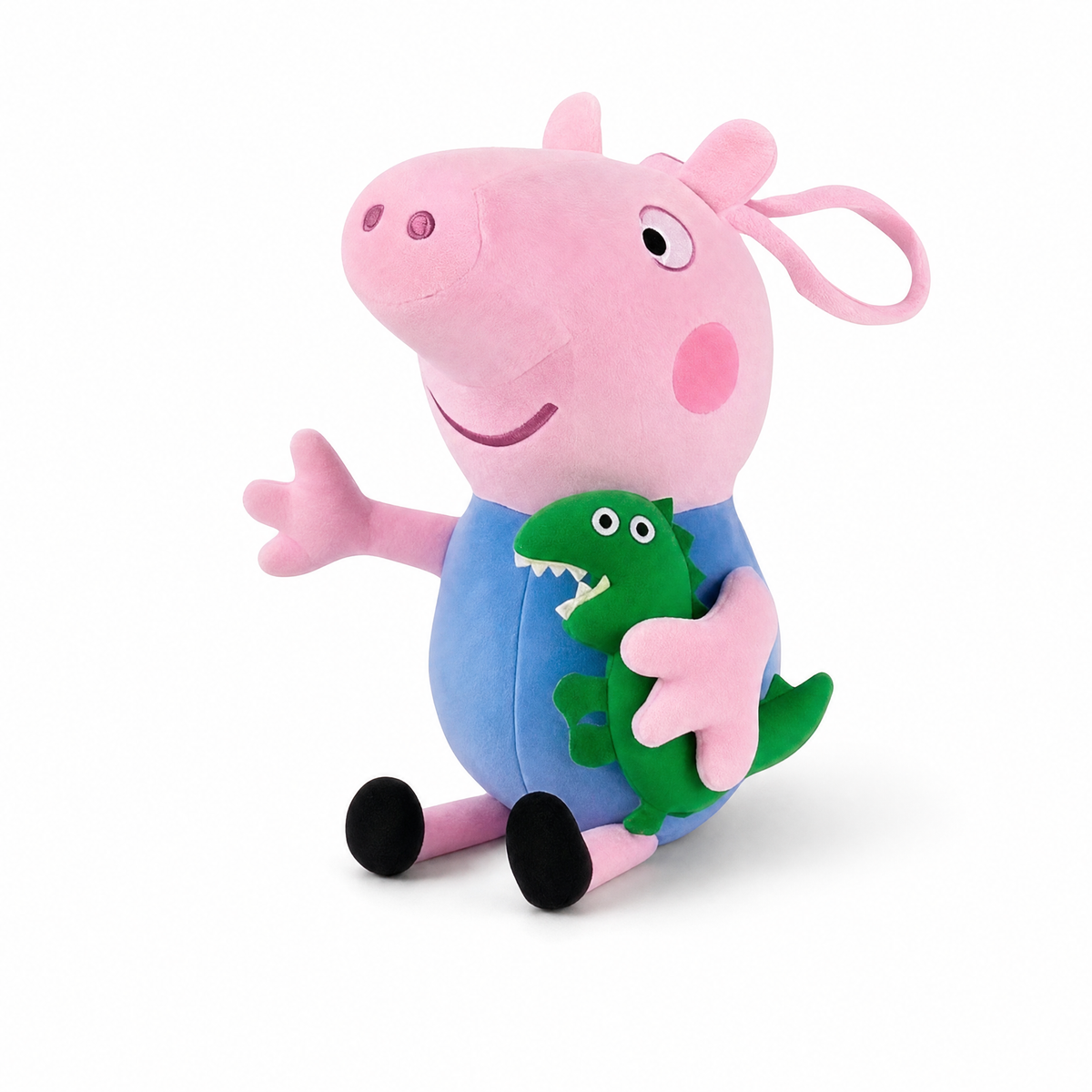 George Pig mit Dinosaurier 19 cm