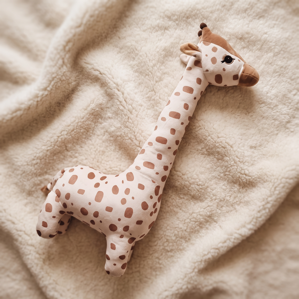 Rosa Riesen-Giraffe Kuscheltier 65 cm