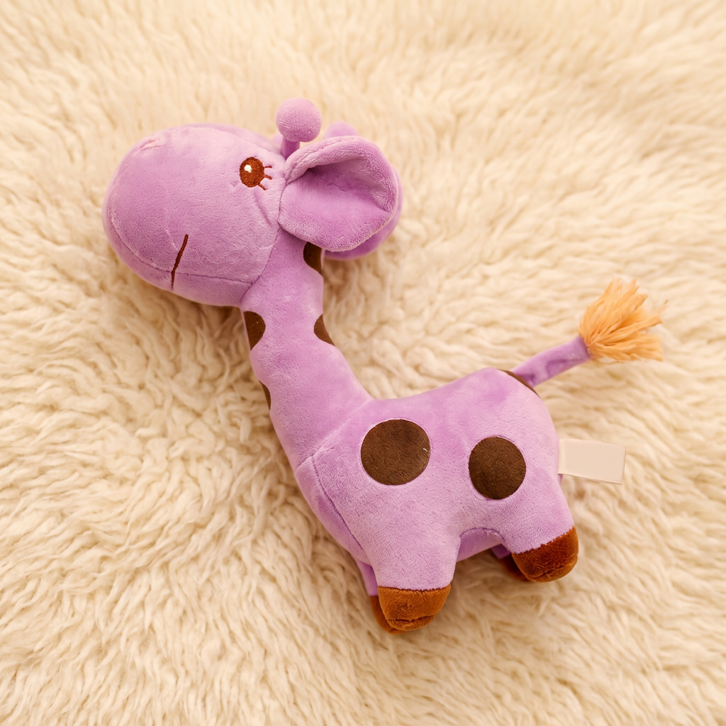 Violette Giraffe Kuscheltier 12–18 cm