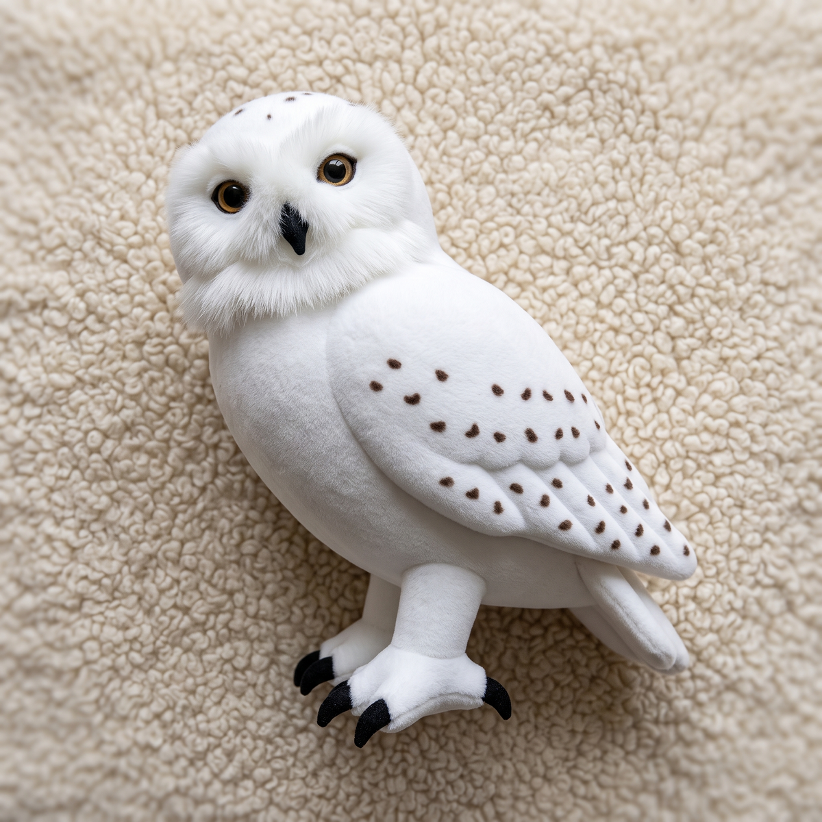 Hedwig Weiße Eule Kuscheltier 18 cm