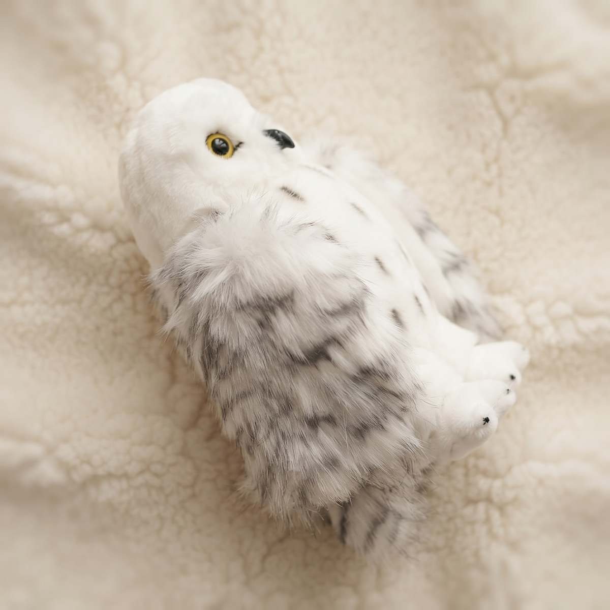 Hedwig Weiße Eule Kuscheltier 20 cm