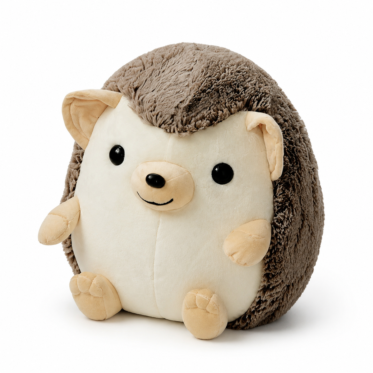 Igel Kuscheltier Braun-Creme 35–45 cm