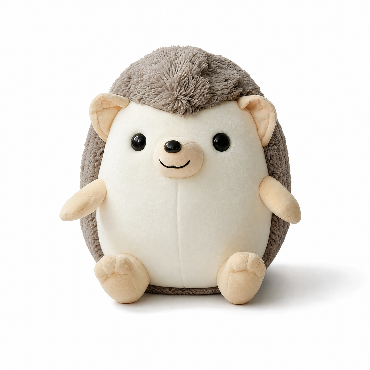 Igel Kuscheltier Braun-Creme 35–45 cm