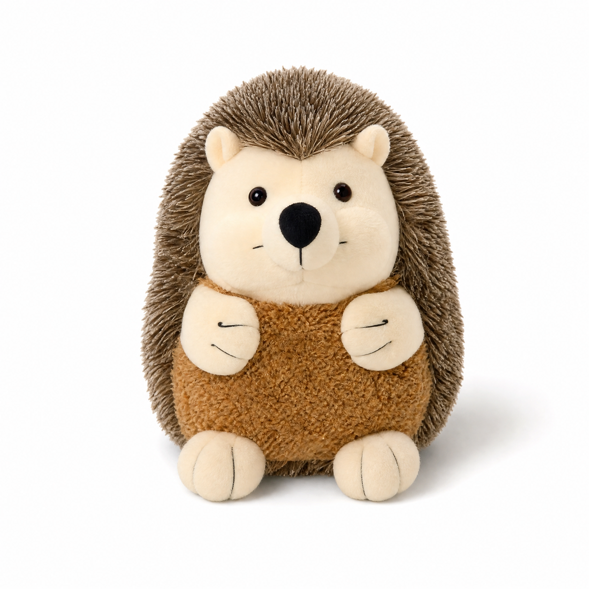 Igel Kuscheltier mit brauner Weste 18 cm