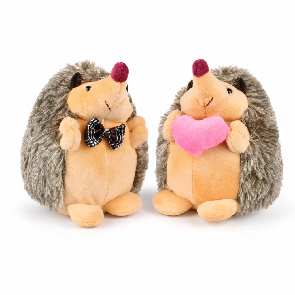 Igel-Paar mit Herz 17 cm