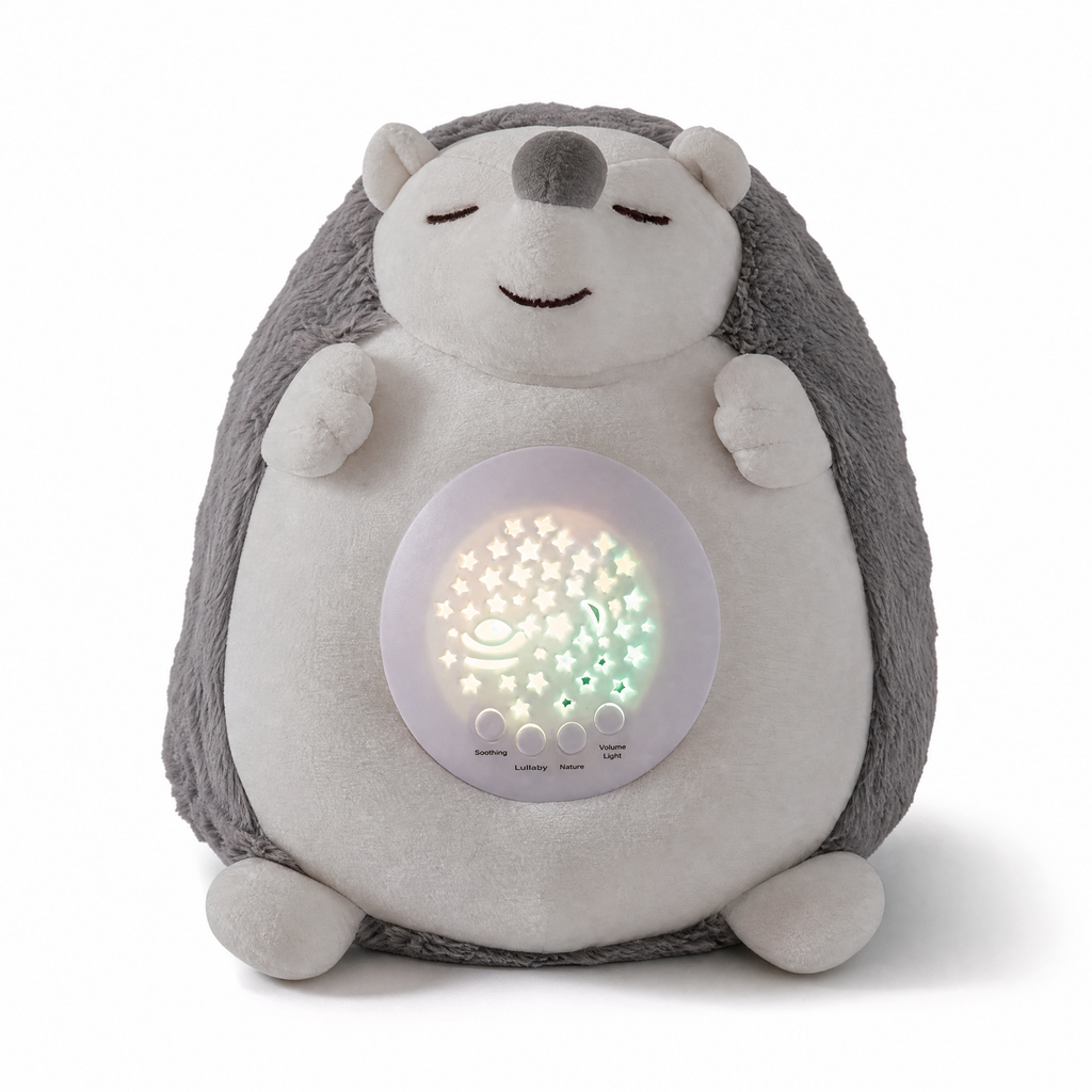 Igel Nachtlicht mit Sternenprojektor & Sounds