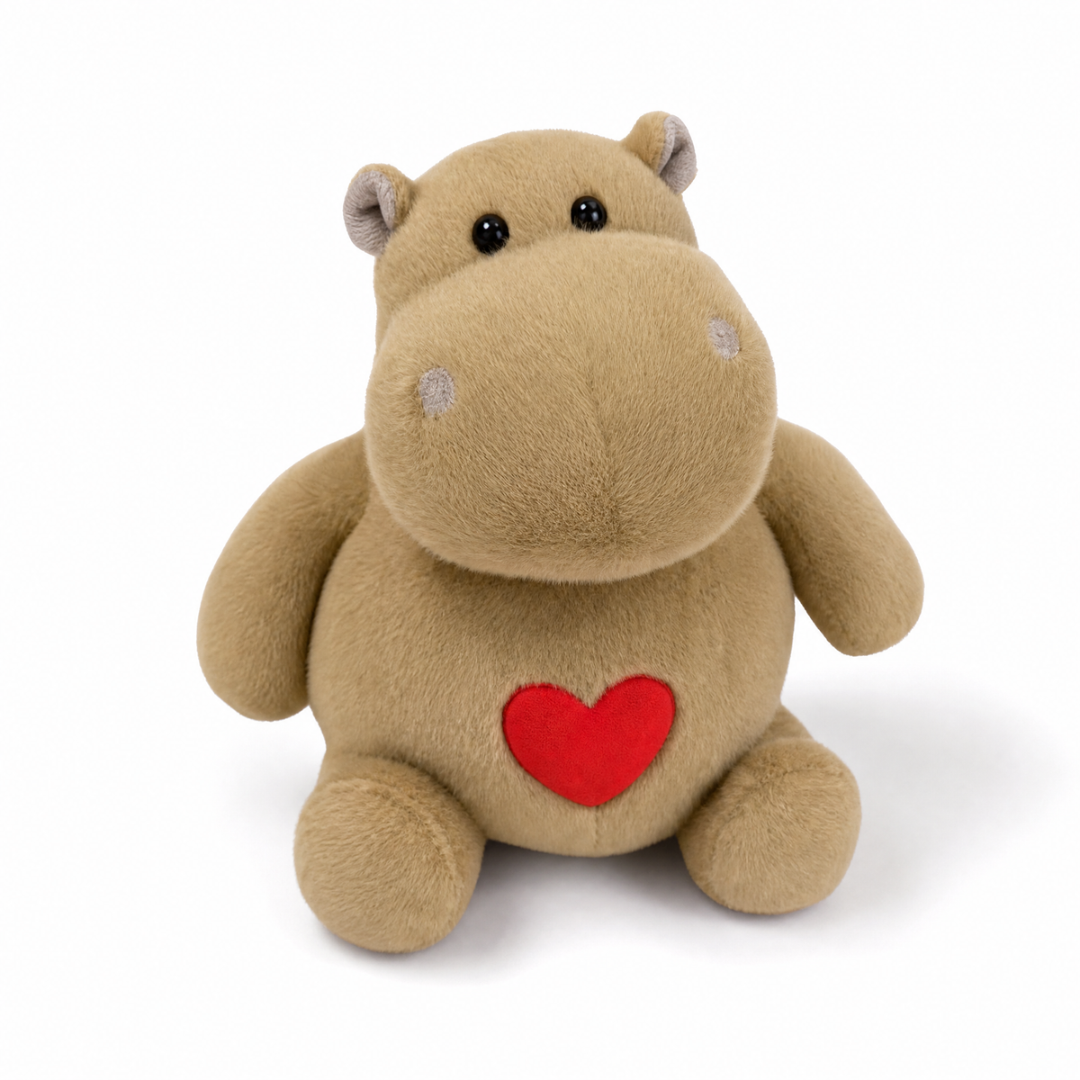 Nilpferd mit Herz 25–35 cm