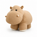 Stehendes Nilpferd Kuscheltier 20–35 cm