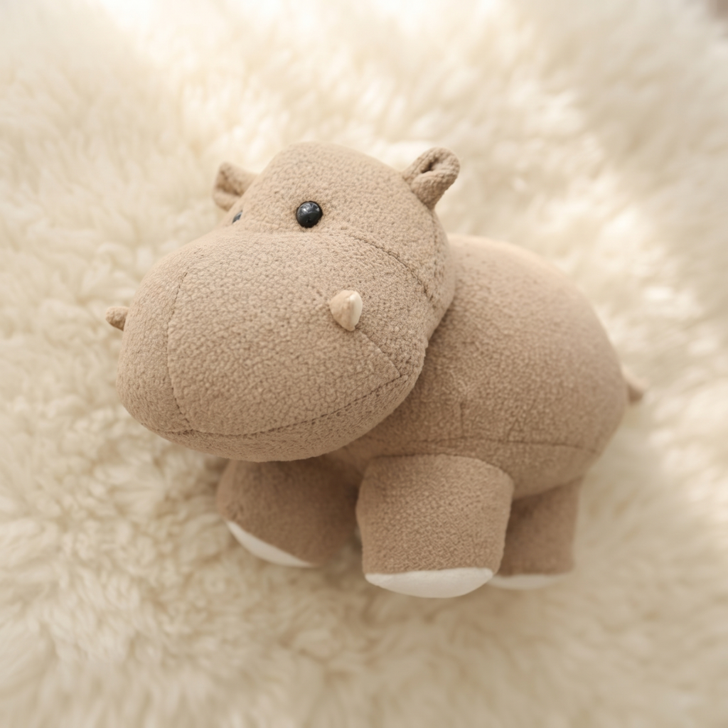 Stehendes Nilpferd Kuscheltier 20–35 cm