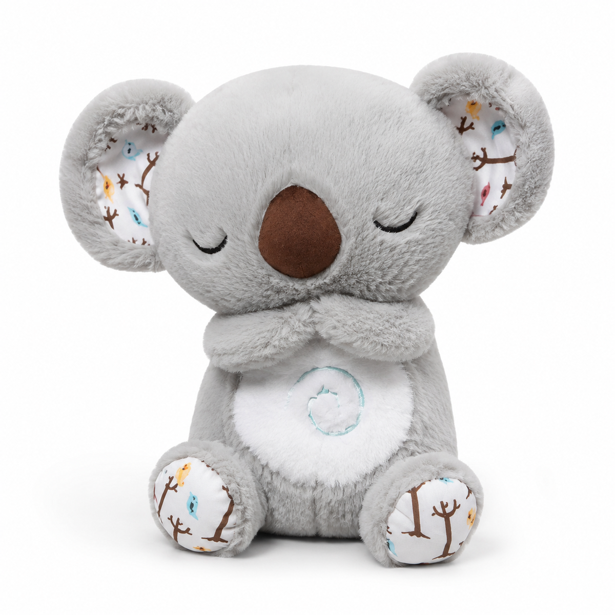 Atmendes Koala Kuscheltier mit Musik 30 cm