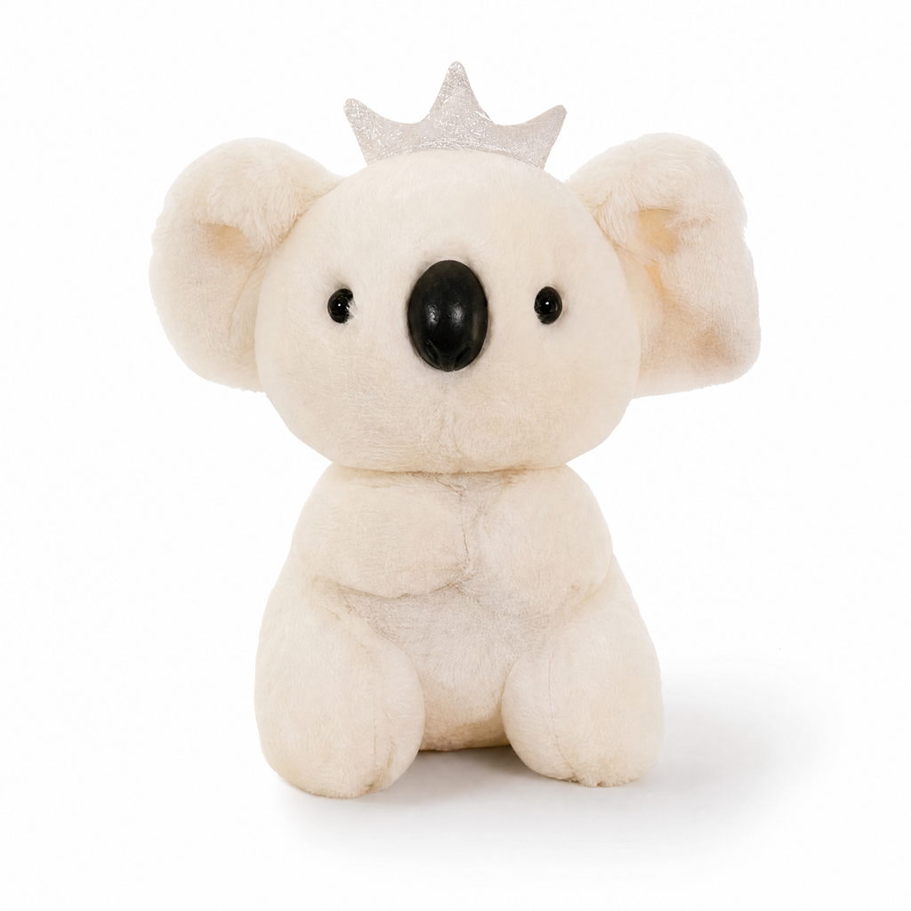 Koala mit Krone 20 cm