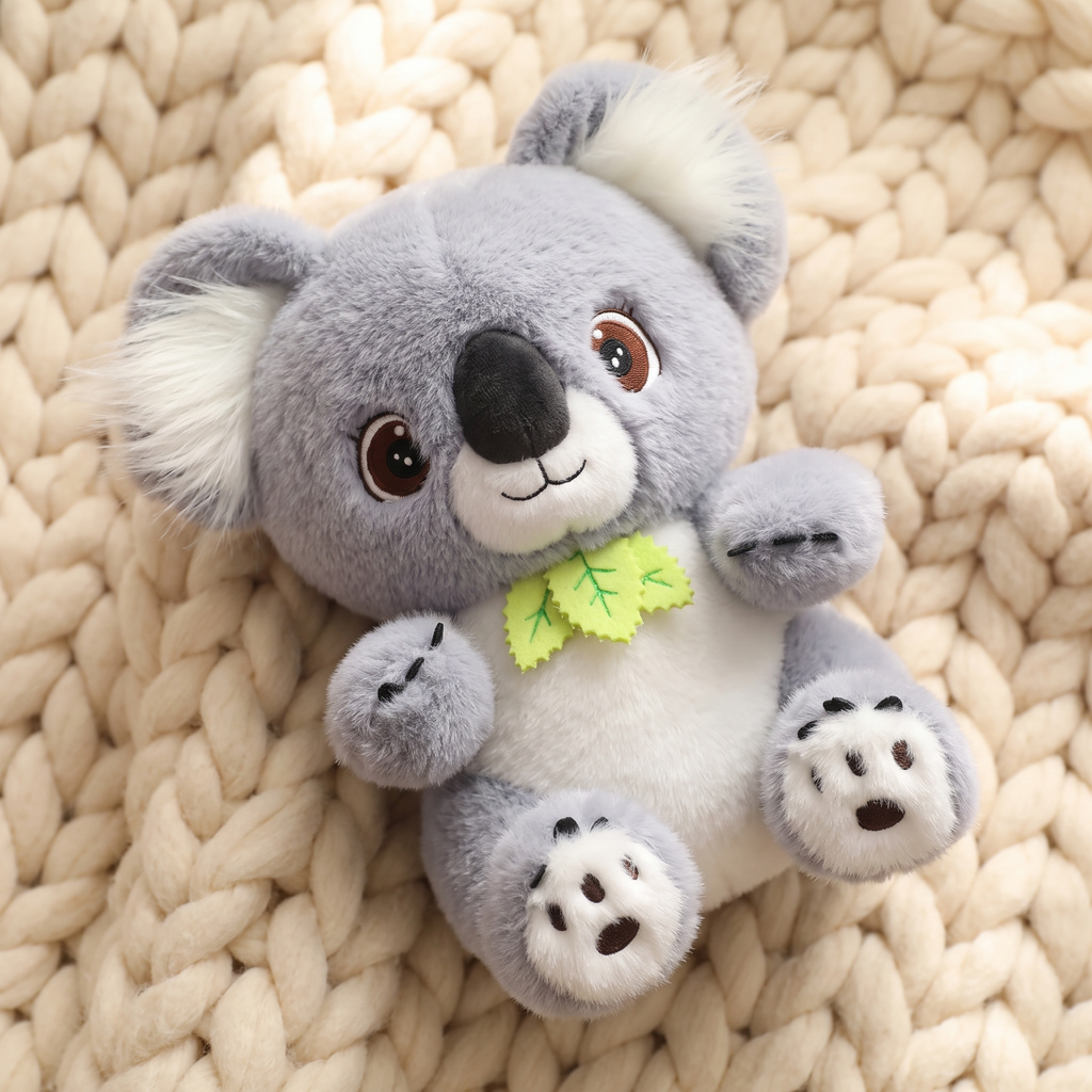 Grauer Koala mit Eukalyptus 35–55 cm