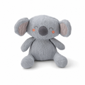 Koala Strick Kuscheltier Blau-Grau 20 cm