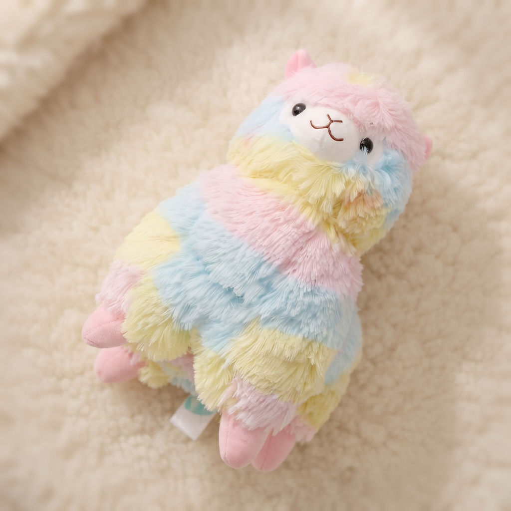 Regenbogen-Lama Multicolor 10 cm