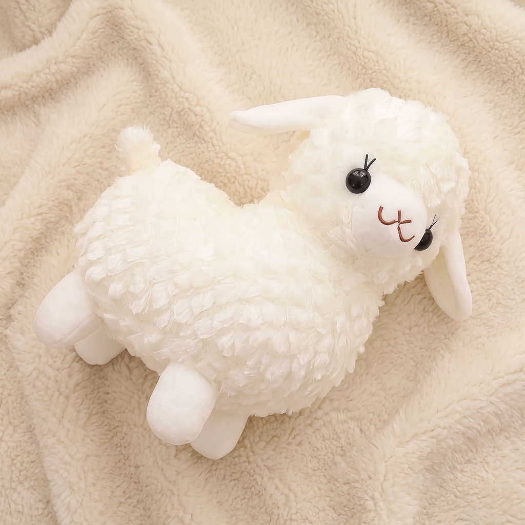 Baby Lama Cremeweiß 20 cm