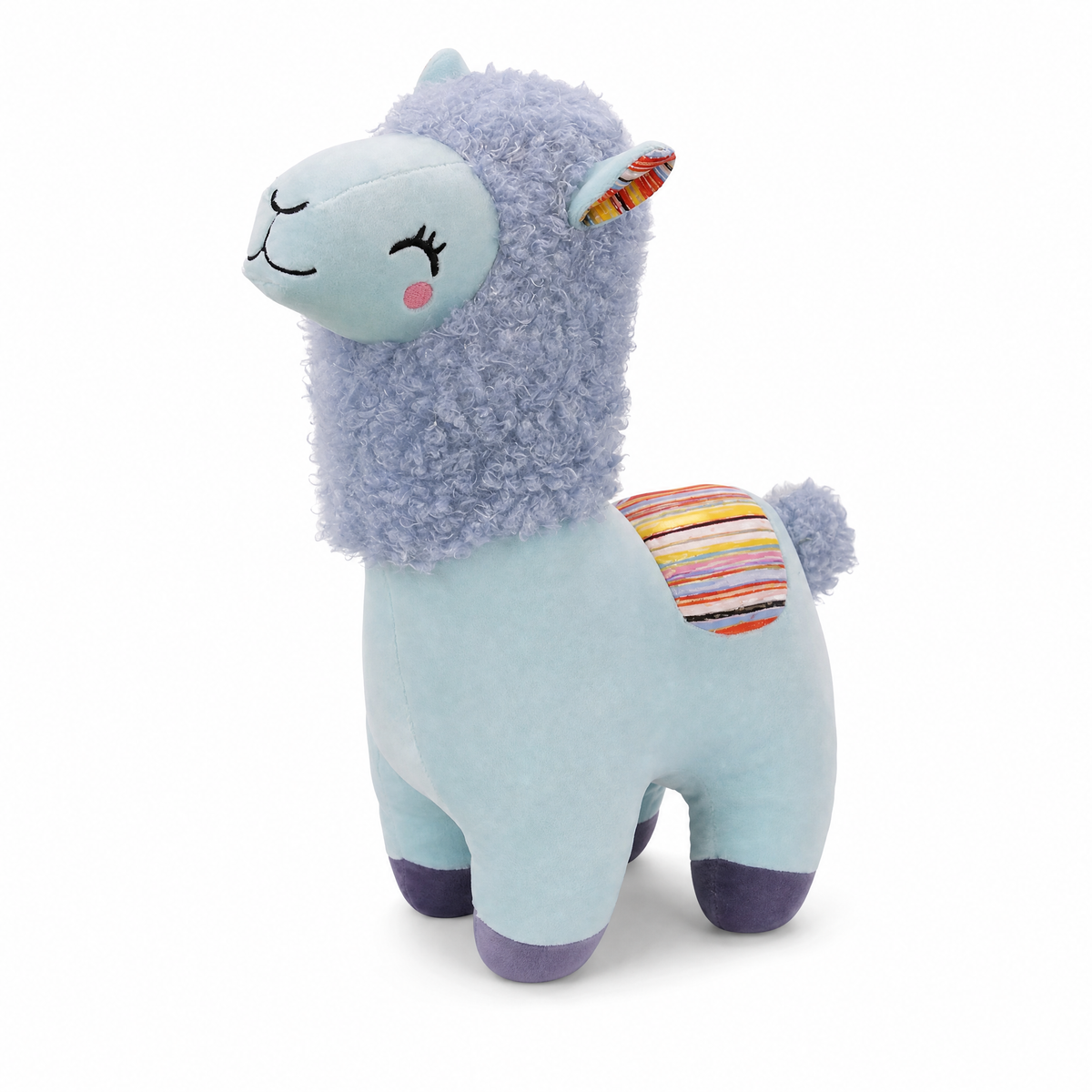 Kawaii Lama mit Lockenmähne 25 cm