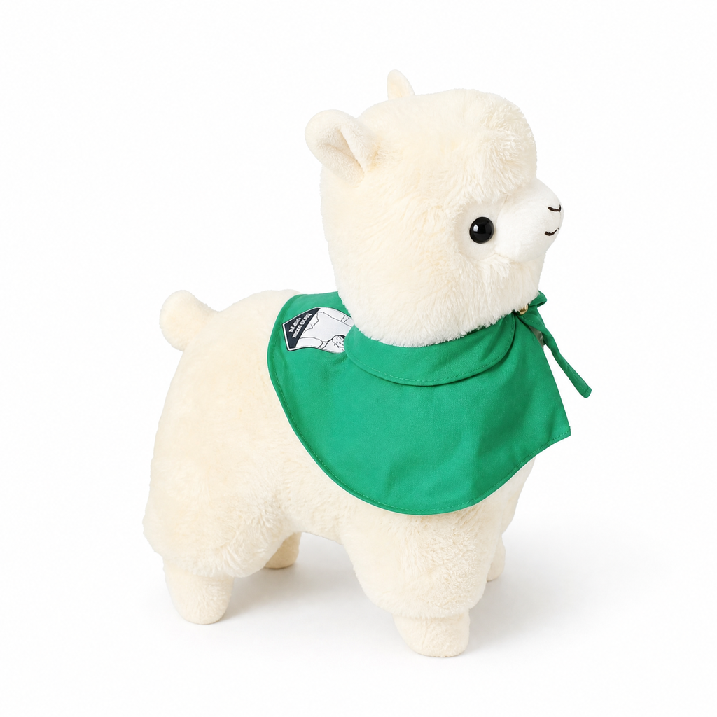 Lama Magier mit grünem Umhang 35–50 cm