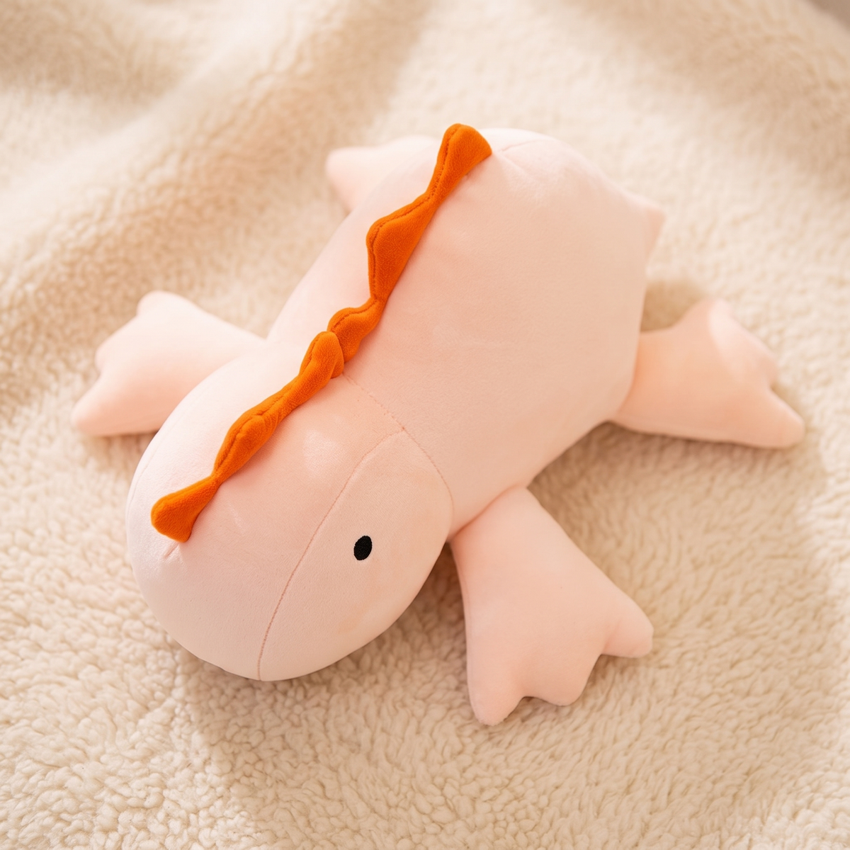 Gewichteter Dinosaurier Rosa 38–60 cm