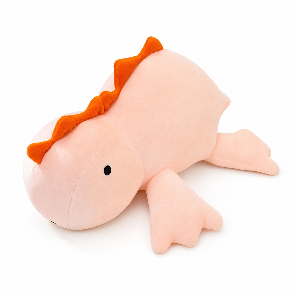 Gewichteter Dinosaurier Rosa 38–60 cm