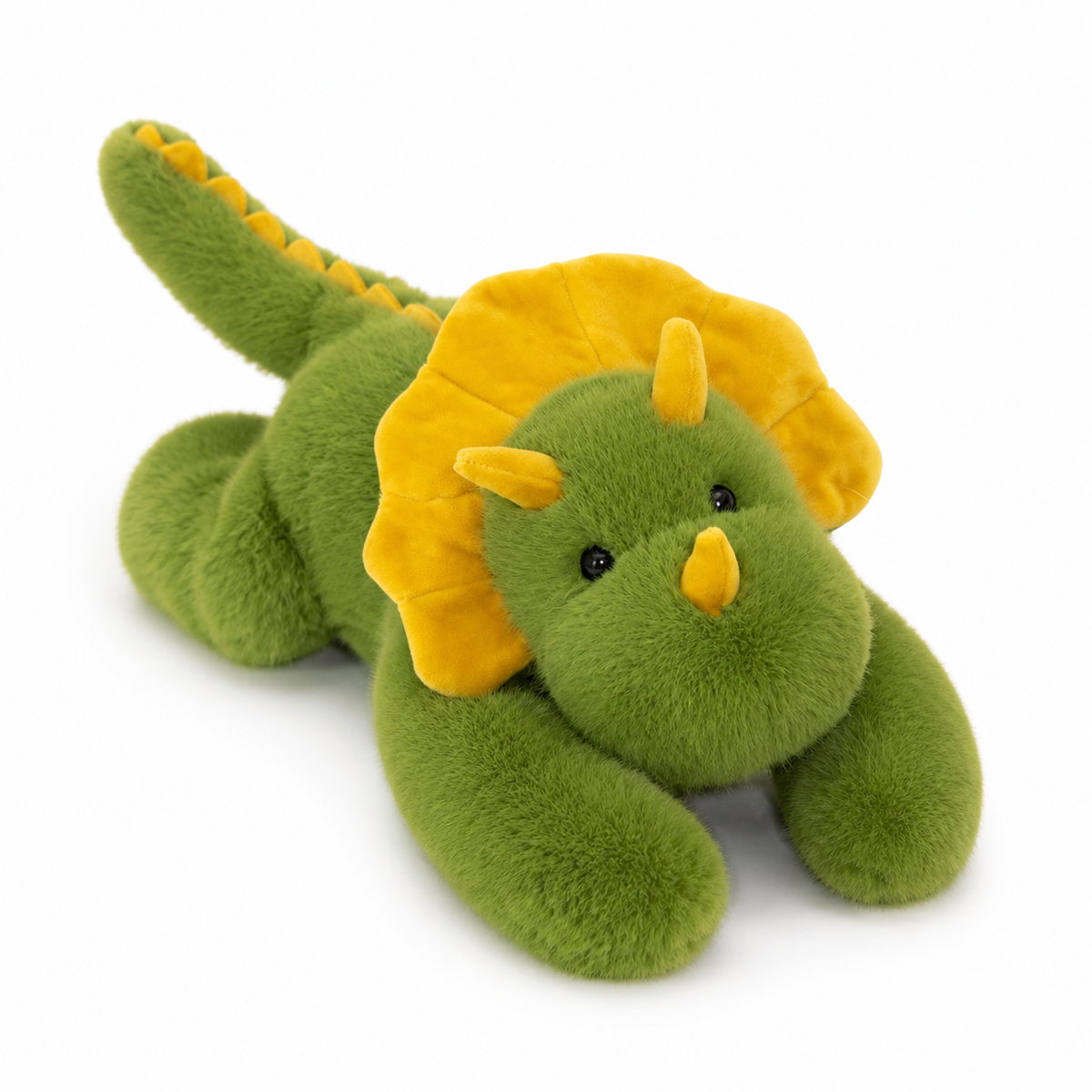 Gewichteter Triceratops Grün 30–45 cm
