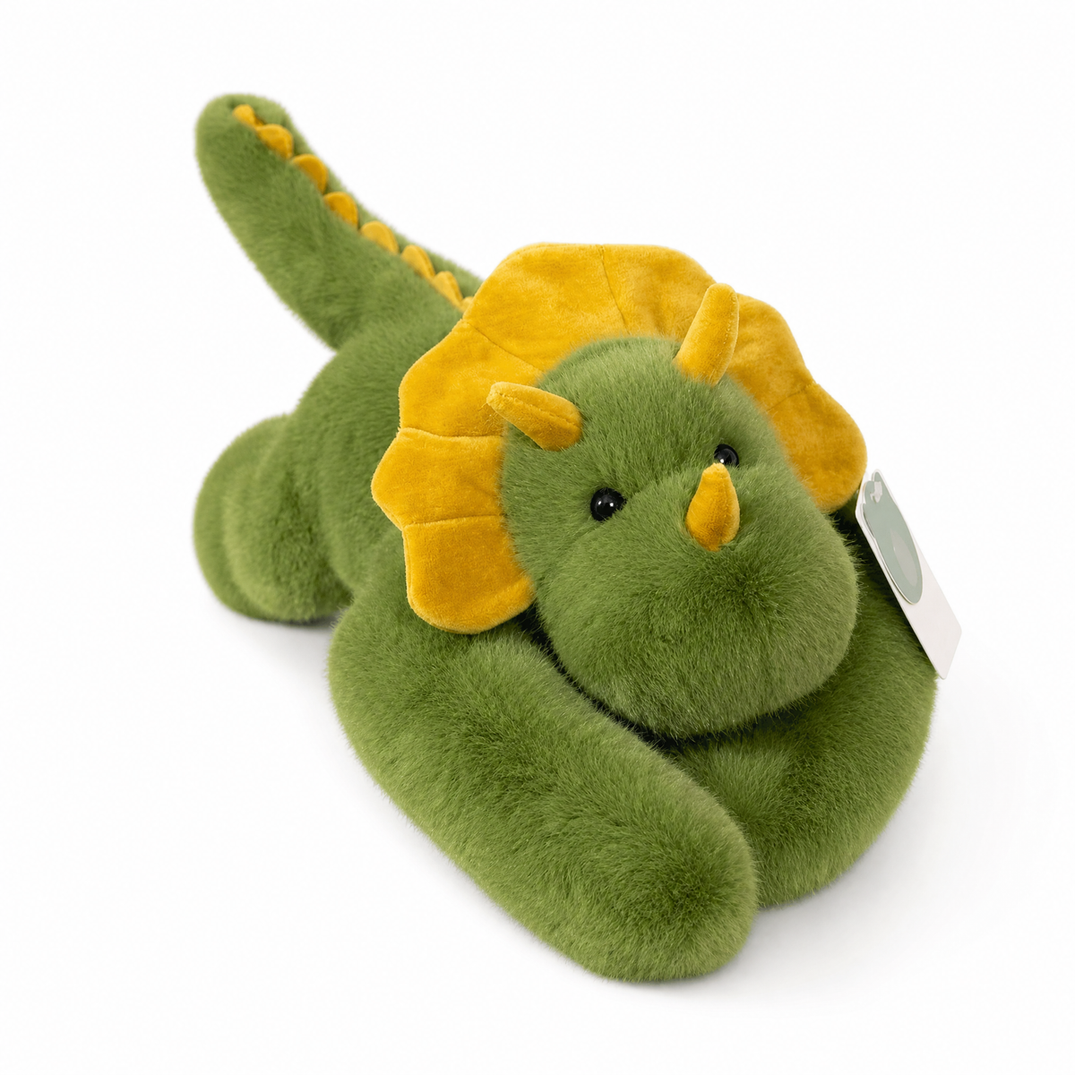 Gewichteter Triceratops Grün 30–45 cm