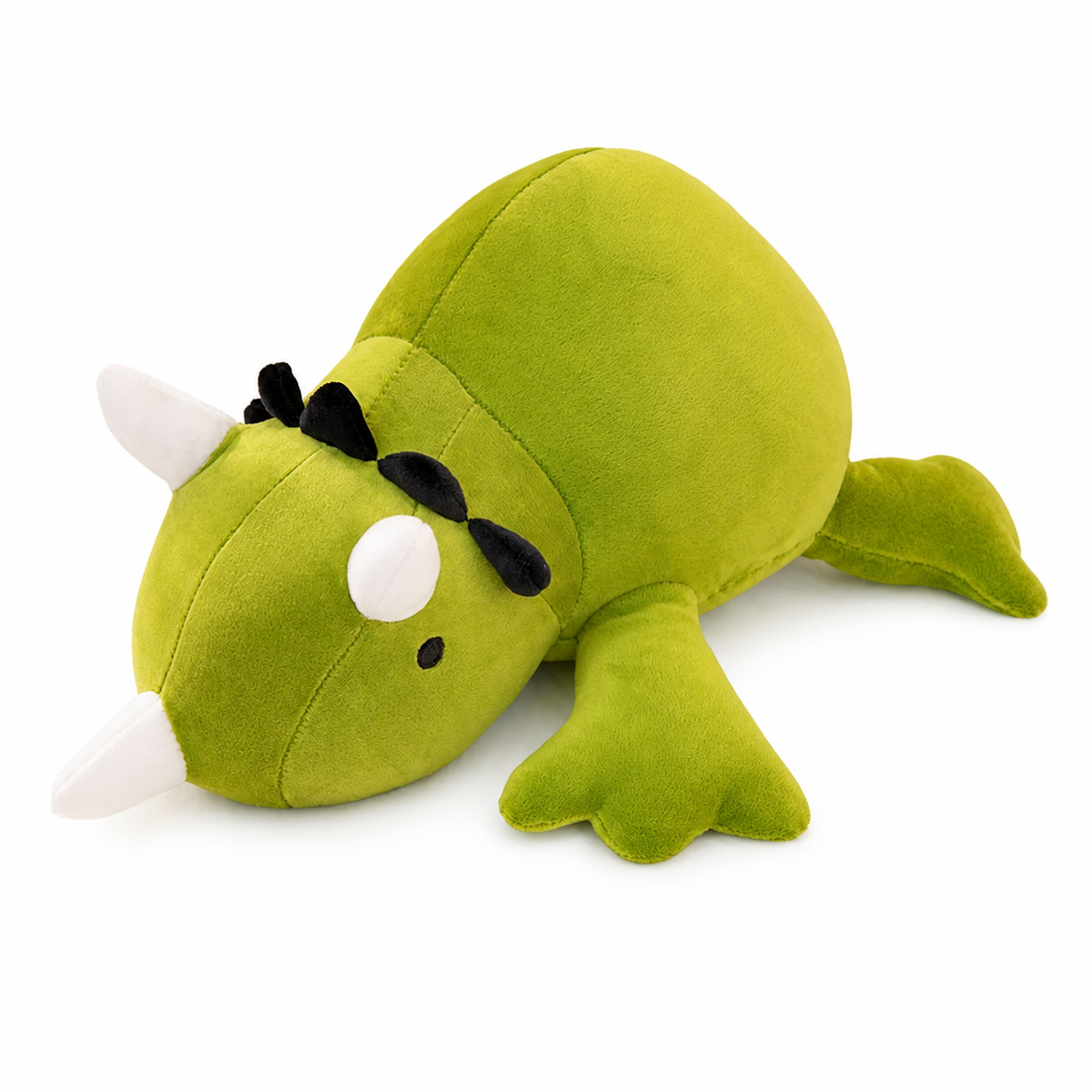 Gewichteter Dinosaurier Grün 38–60 cm