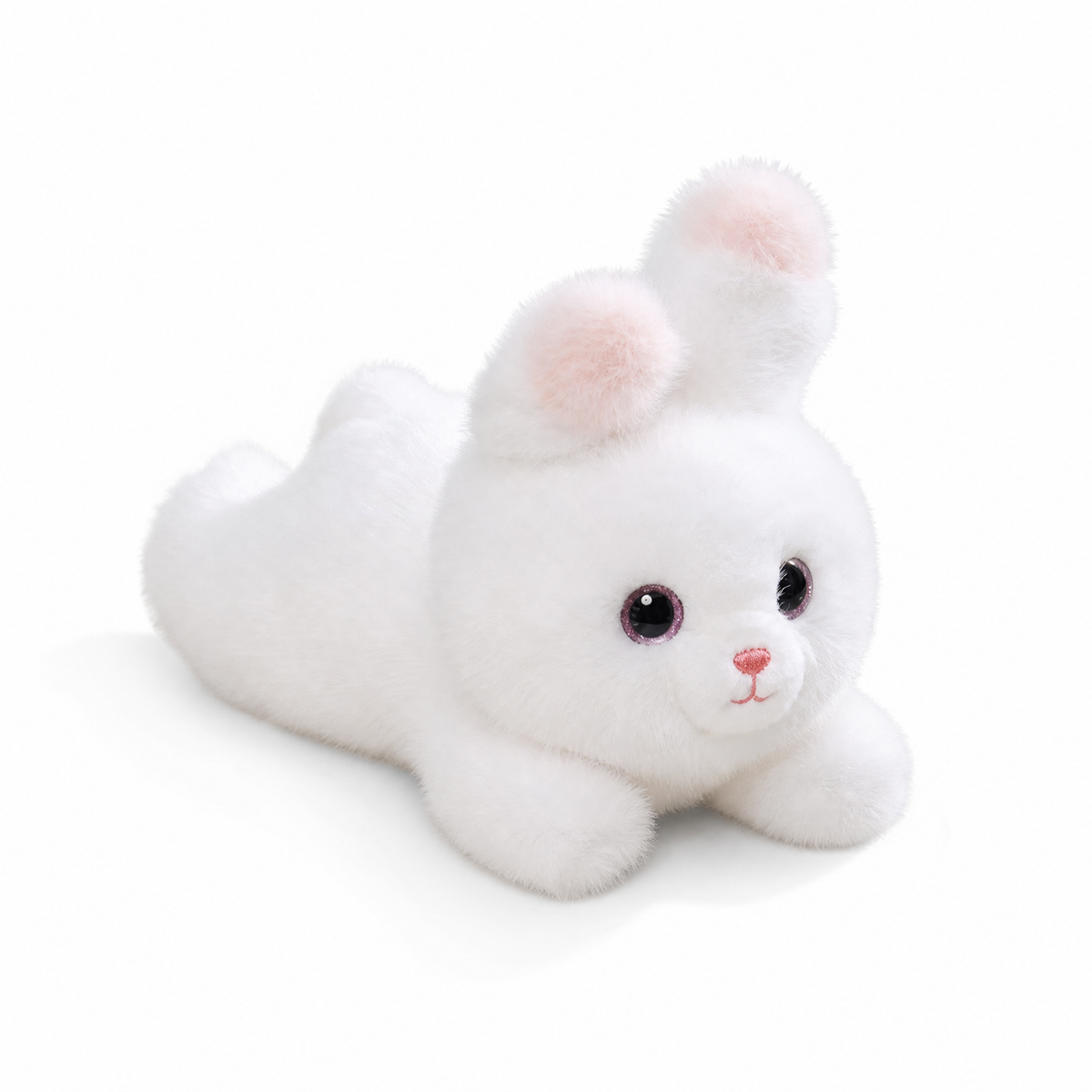 Gewichteter Hase Weiß 30 cm