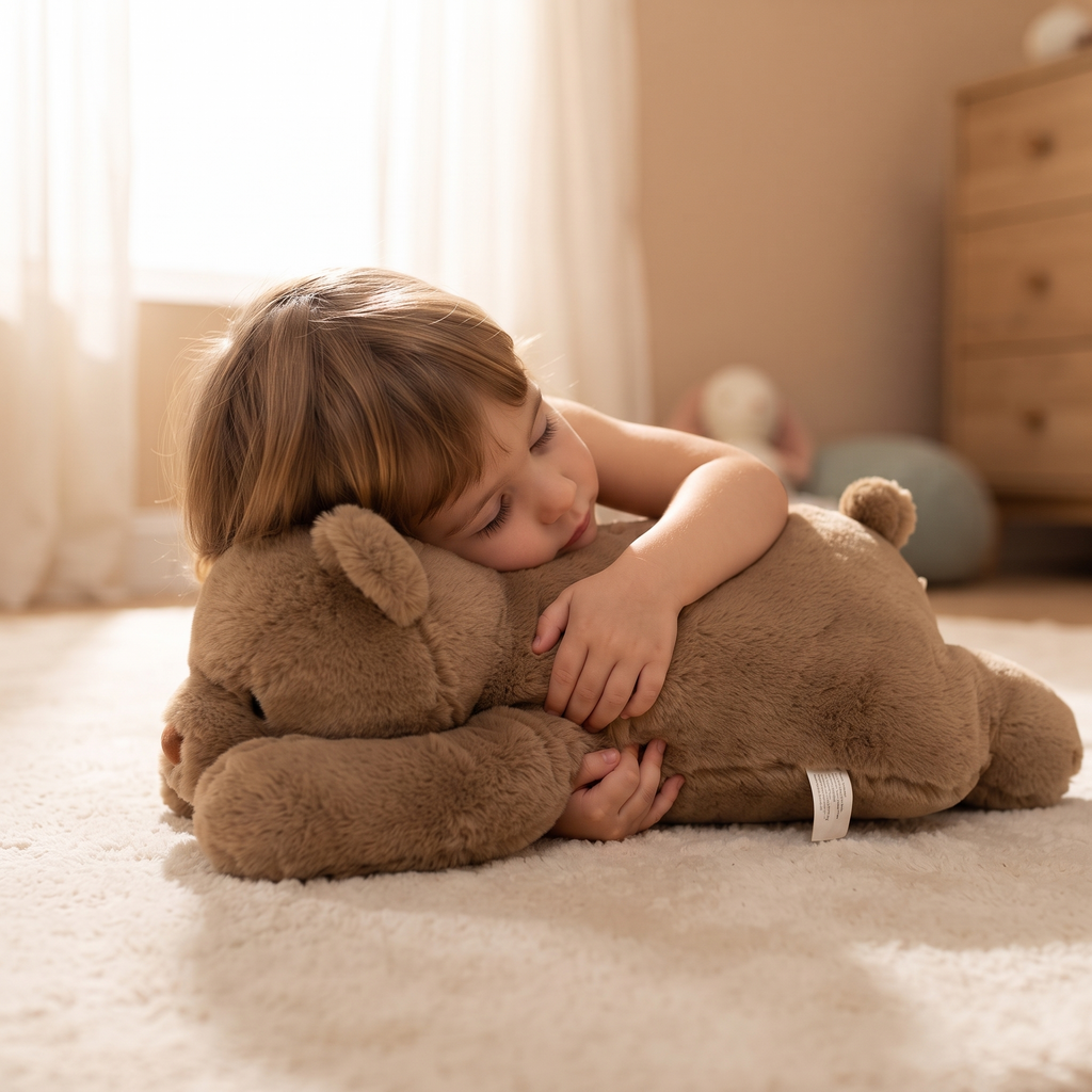 Gewichteter Riesen-Teddybär Braun 65–120 cm