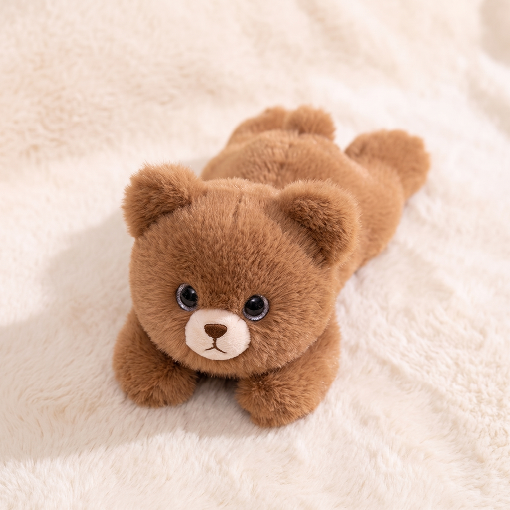 Gewichteter Teddybär Braun 30 cm