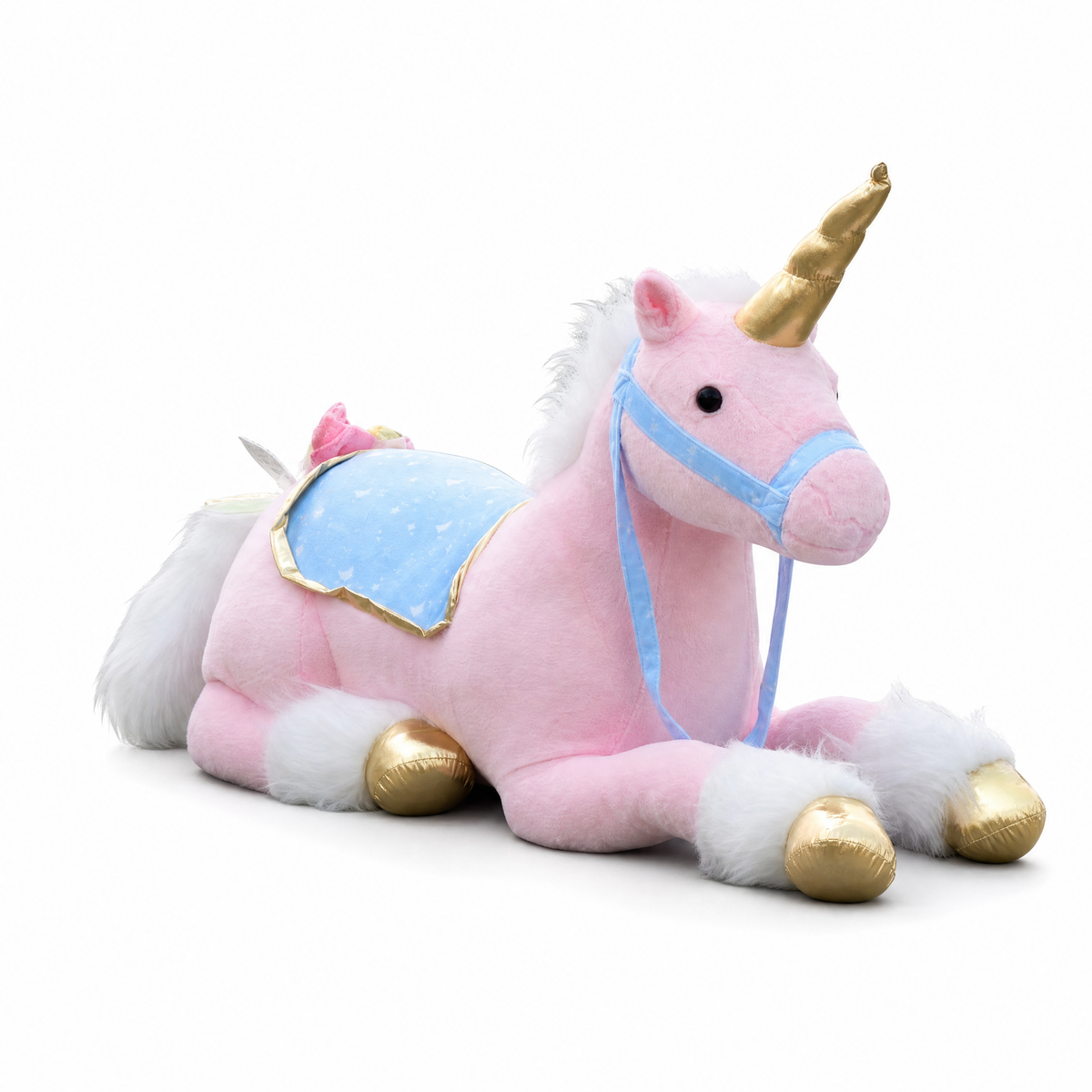 Riesen Einhorn Kuscheltier Rosa 100 cm