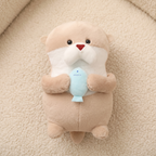 Otter Kuscheltier mit Fisch 11–31 cm