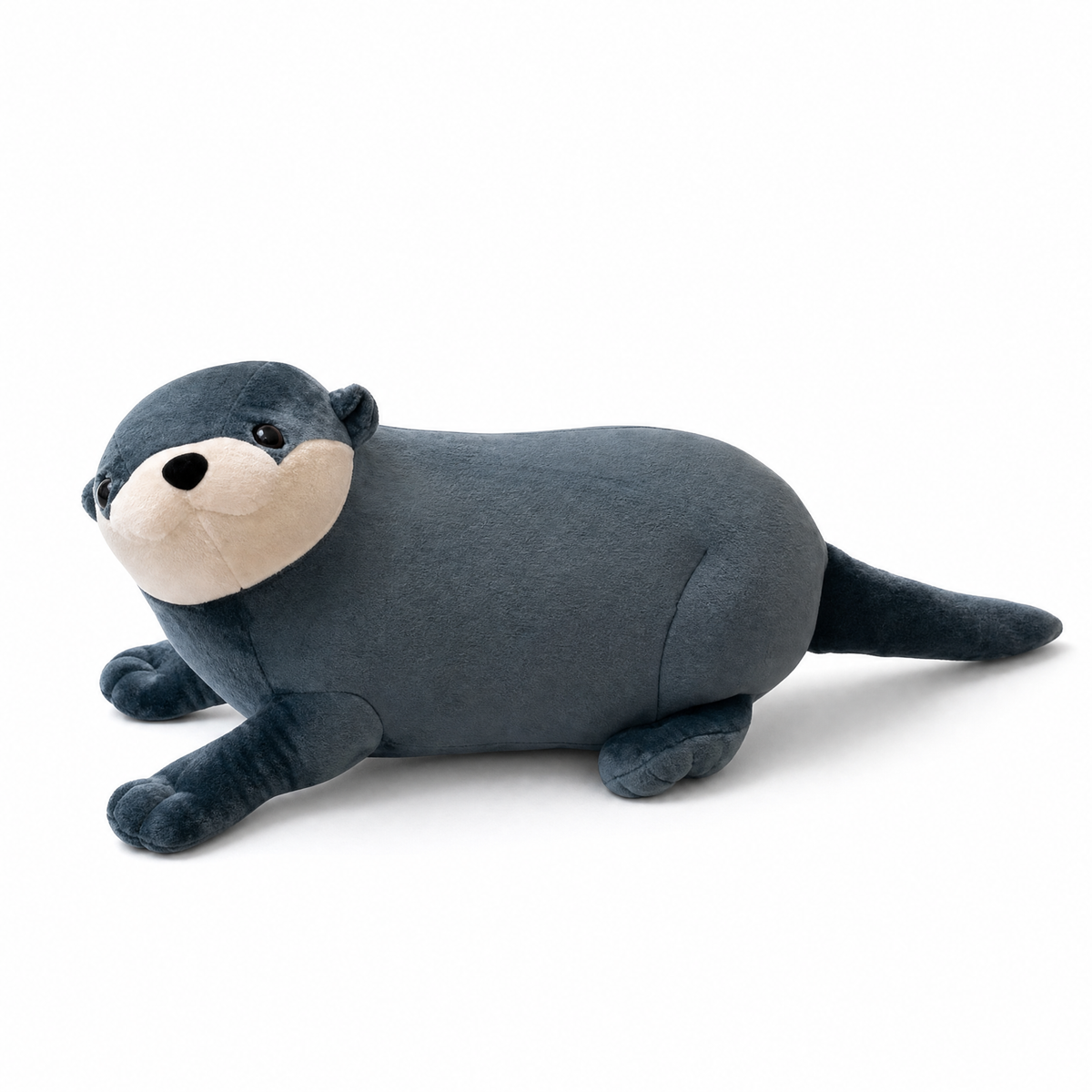 Blaues Otter Kuscheltier 40–80 cm