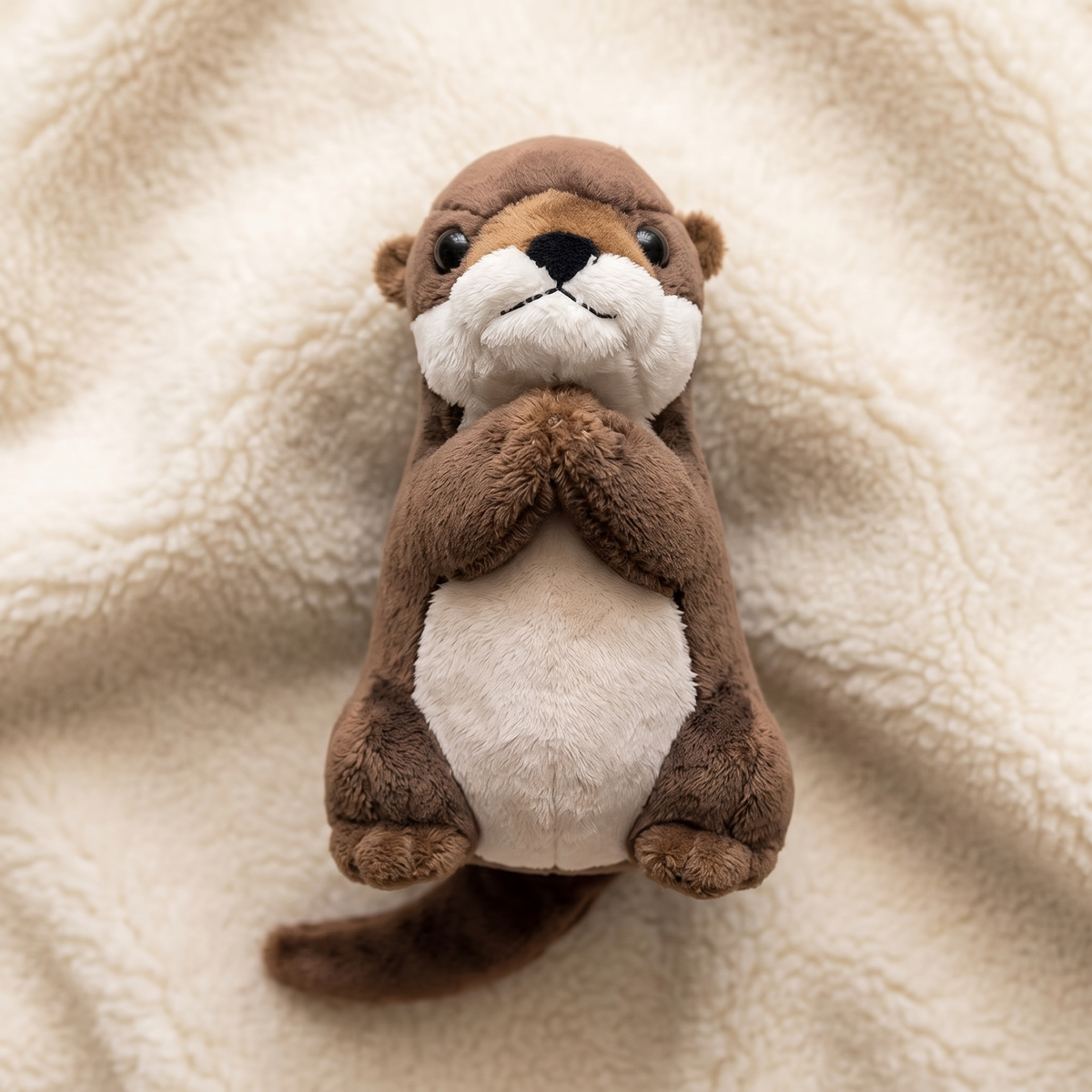 Betender Otter Kuscheltier 19 cm