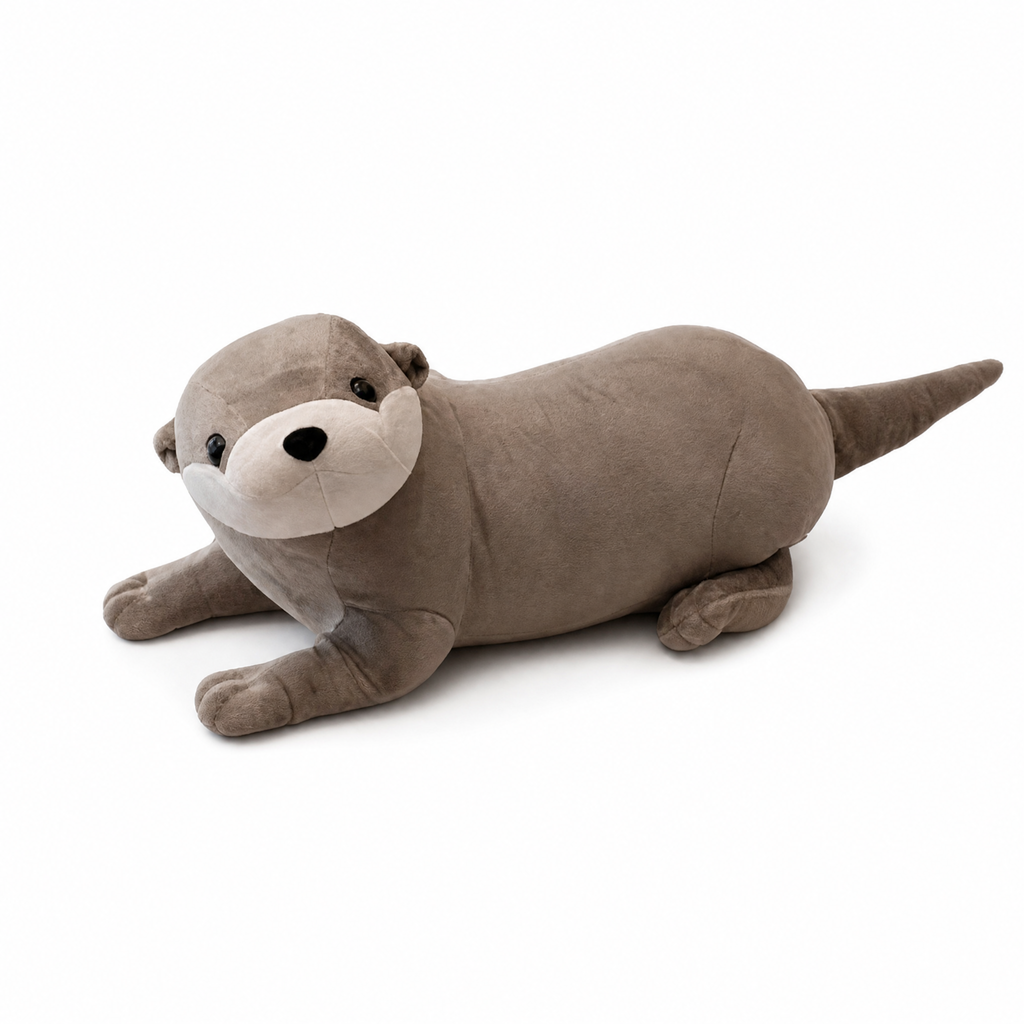 Graues Otter Kuscheltier 40–80 cm
