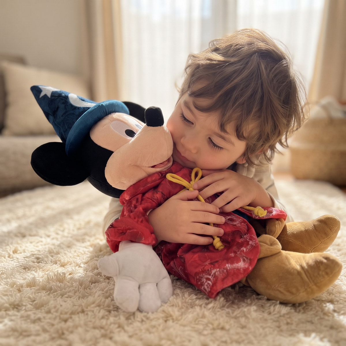 Mickey Fantasia Zauberlehrling Kuscheltier 50 cm