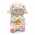 Atmendes Schaf Kuscheltier mit Musik 30 cm