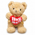 Teddybär mit Hug-Me-Herz 30–90 cm