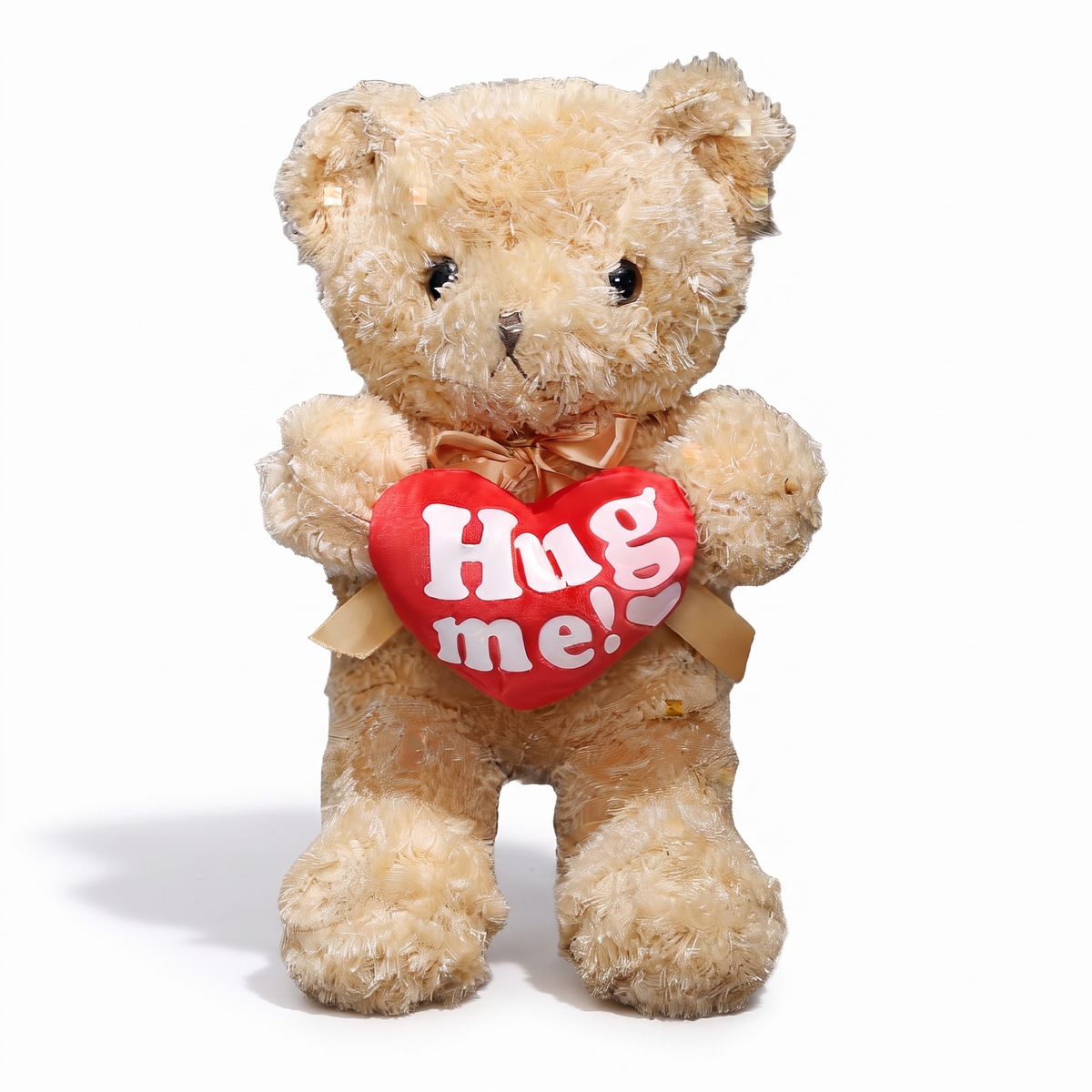 Teddybär mit Hug-Me-Herz 30–90 cm