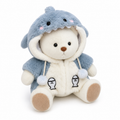 Nino Gelenk-Teddybär mit grüner Kleidung 30 cm