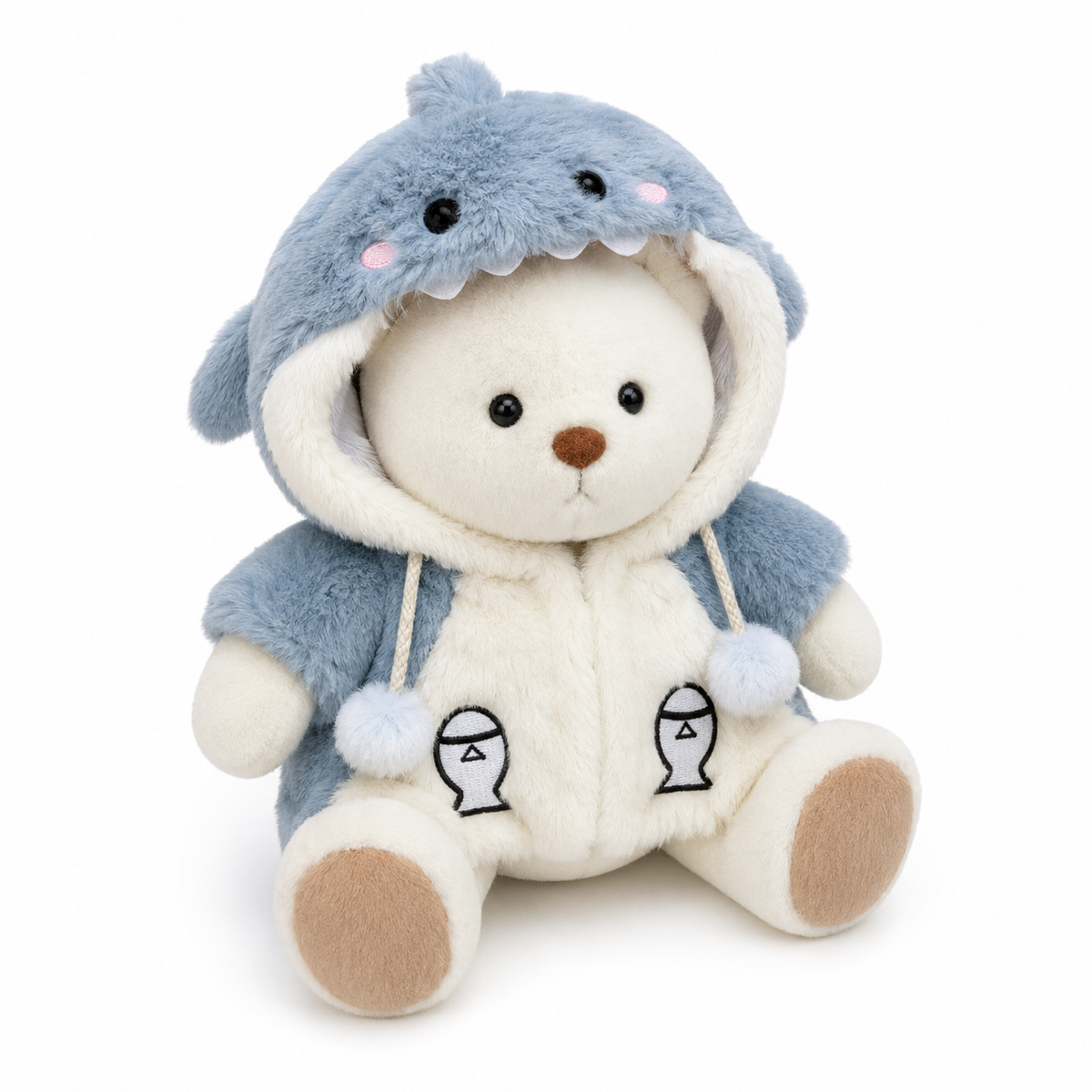 Nino Gelenk-Teddybär mit grüner Kleidung 30 cm