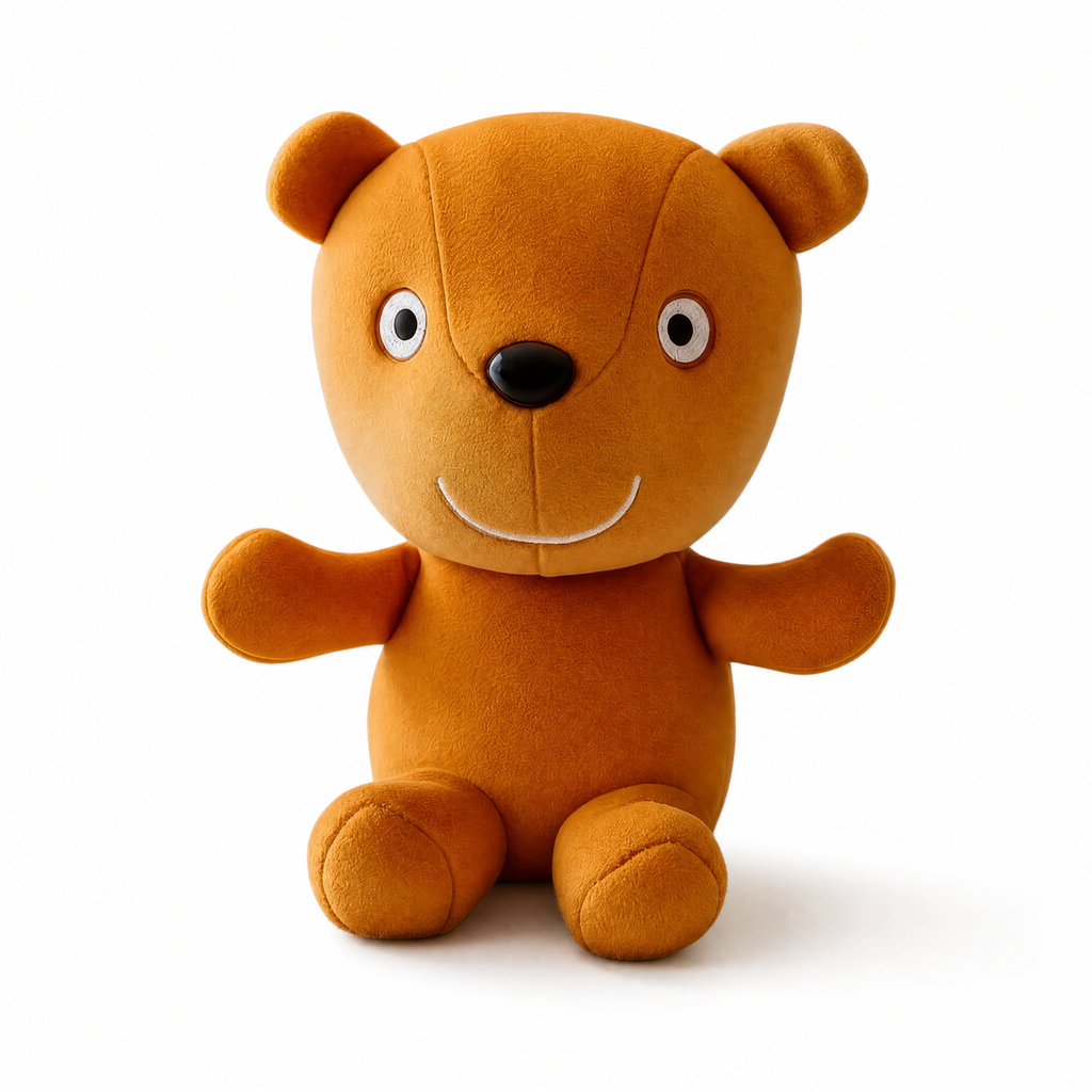 Oranger Teddybär 19 cm