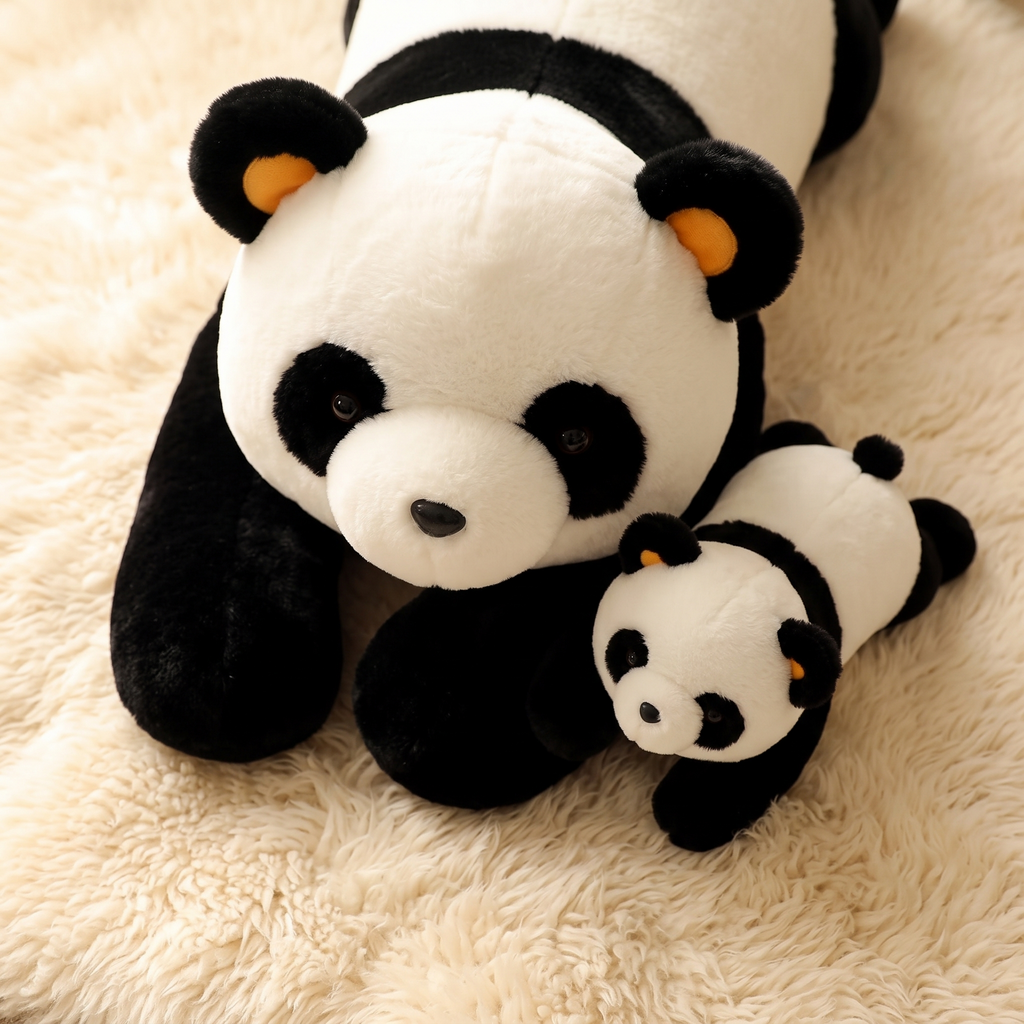Gewichtetes Riesen-Panda Kuscheltier 65–120 cm