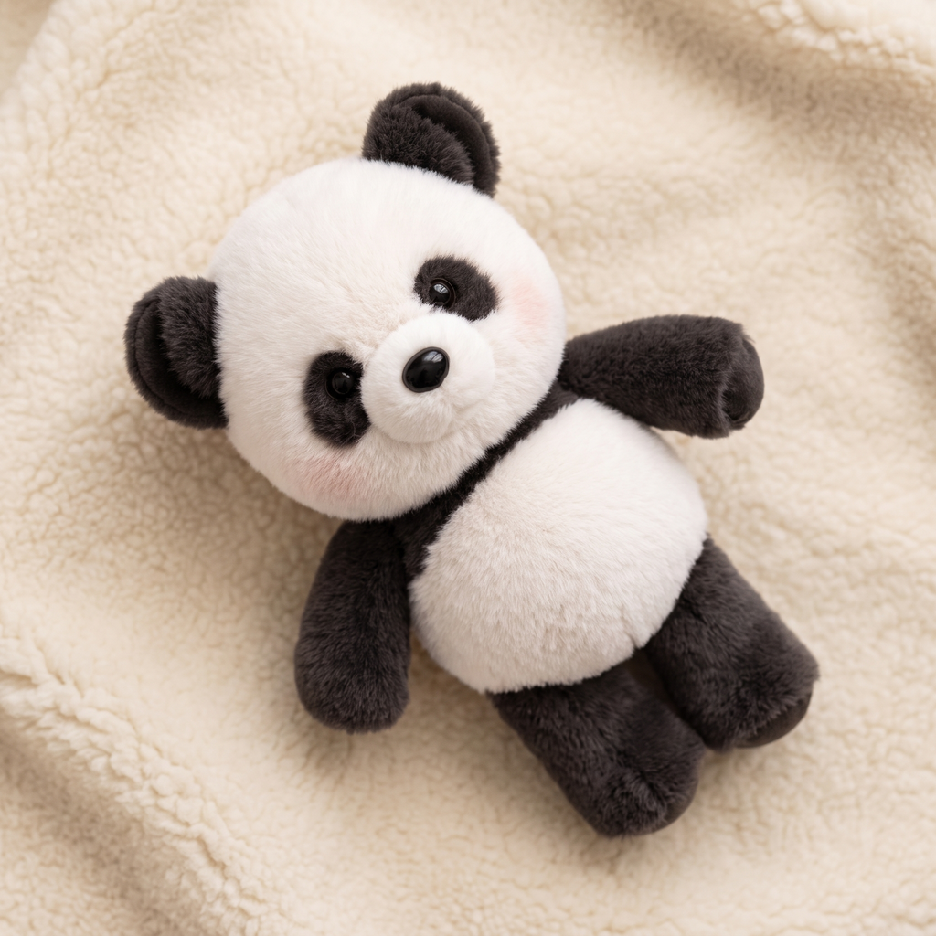 Mechanisches Panda Kuscheltier 45–60 cm