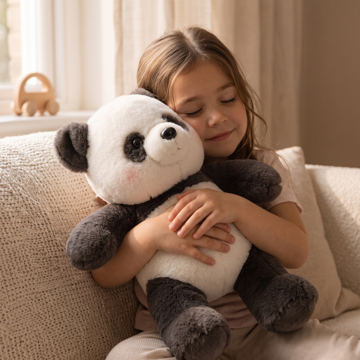 Mechanisches Panda Kuscheltier 45–60 cm