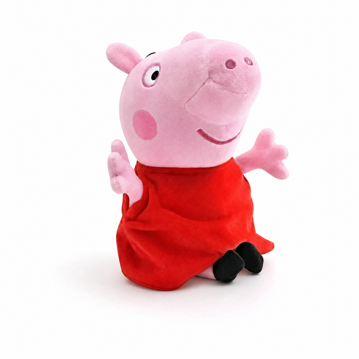 Peppa Pig Kuscheltier mit rotem Kleid 19 cm