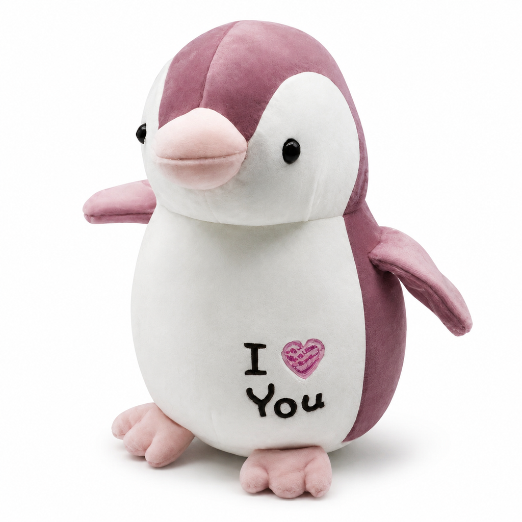 Pinguin I Love You Kuscheltier 23 cm